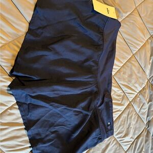 Nike midnight blue swim board shorts
